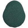 vidaXL Bolster Pillows 2 pcs Dark Green &Oslash; 15 x 40 cm Fabric