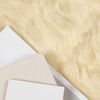 vidaXL Faux Sheepskin Rug Tafalla Cream &Oslash; 80 cm Polyester