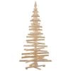vidaXL Wooden Christmas Tree KOTKA 180 cm Solid Pine Wood Natural