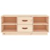 vidaXL TV Cabinet 100x34x40 cm Solid Wood Pine
