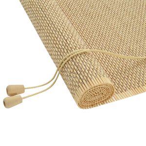 vidaXL Roller Blind Natural 100 x 160 cm Bamboo