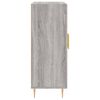 vidaXL Sideboard Grey Sonoma 69.5x34x90 cm Engineered Wood