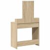 vidaXL Dressing Table Brown 79 x 41 x 140 cm Engineered Wood