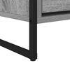 vidaXL TV Cabinet Grey Sonoma 100 x 36 x 49.5 cm Engineered Wood