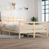 vidaXL Bed Frame without Mattress Solid Wood Pine 160x200 cm