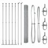 vidaXL Welded Wire Fence with Concrete Base 10 x 1.2 m (W x H)