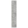 vidaXL Room Divider Concrete Grey 100x33x175 cm Engineered Wood