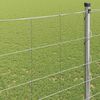 vidaXL Field Fence Silver 25 x 1.6 m Galvanised steel