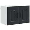 vidaXL Kitchen Cabinet with Storage Kalmar 2 pcs Black 60 x 31 x 40 cm