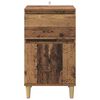 vidaXL Bedside Cabinet Old Wood 40 x 35 x 70 cm Engineered Wood
