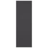 vidaXL TV Cabinet Grey 30.5x30x90 cm Engineered Wood