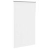 vidaXL Roller Blind Blackout White 135x210 cm Fabric Width 131.6 cm Polyester