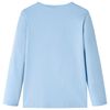 Kids' T-shirt with Long Sleeves Light Blue 104