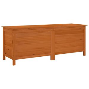 vidaXL Garden Storage Box Brown 150x50x56,5 cm Solid Wood Fir