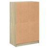 vidaXL Highboard with Doors Sonoma Oak 68x37x109 cm Engineered Wood