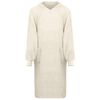 vidaXL Blanket Hoodie KINN Cream XL Cotton