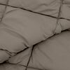 vidaXL Full Year Duvet Light Grey 220 x 140 cm Microfiber