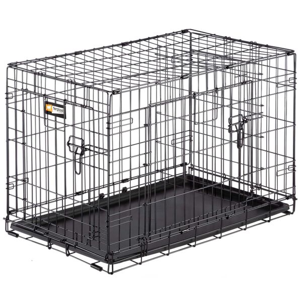 Ferplast Dog Crate Dog-Inn 75 77.4x48.5x54.6 cm Grey