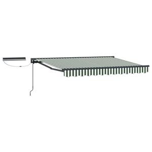 vidaXL Electric Retractable Awning 3 x 2.5 m Polyester with PU coating