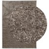 vidaXL Rug ISTAN High Pile Shiny Look Grey 240x340 cm