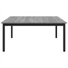vidaXL Coffee Table Grey Sonoma 100 x 100 x 45 cm Engineered Wood