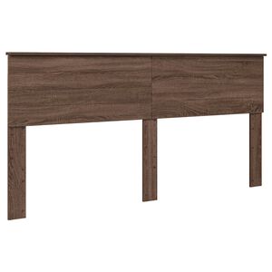 vidaXL Headboard Brown Oak 90 cm Engineered wood