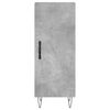vidaXL Highboard Concrete Grey 34.5x34x180 cm Engineered Wood