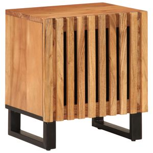 vidaXL Bedside Cabinet 40x34x46 cm Solid Wood Acacia