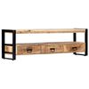 vidaXL TV Cabinet 150x30x45 cm Solid Mango Wood