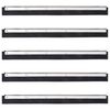 vidaXL Floor Squeegee Heads 5 pcs 45,5x2x5 cm Steel and Rubber