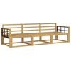 vidaXL Outdoor Sofa Set 3 pcs White 249.5 x 83 x 73 cm