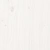vidaXL Sideboard White 70x35x80 cm Solid Wood Pine