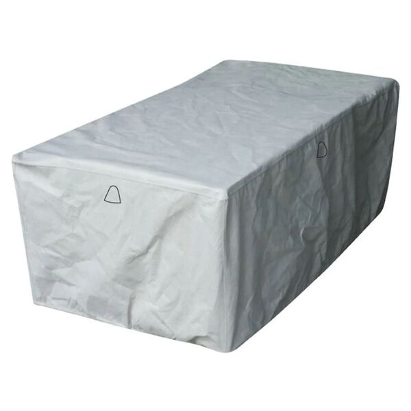 Eurotrail Garden Table Protective Cover 255x110x75 cm Grey