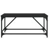 vidaXL Coffee Table Black 75x50x35 cm Engineered Wood