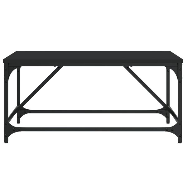 vidaXL Coffee Table Black 75x50x35 cm Engineered Wood