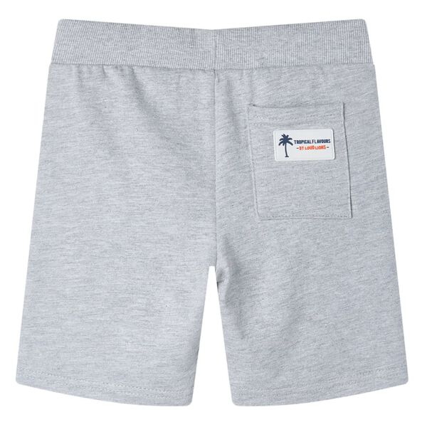 Kids' Shorts with Drawstring Grey 92