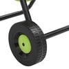 vidaXL Green Hose Reel Cart with Hose Fitting Set 0.5" 50 m PVC