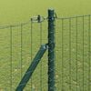 vidaXL Fence Post 13 pcs Green Steel
