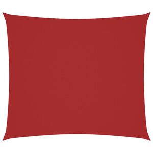 vidaXL Sunshade Sail Oxford Fabric Rectangular 2x2,5 m Red