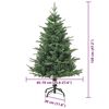 vidaXL Artificial Pre-lit Christmas Tree with Ball Set Green 120 cm