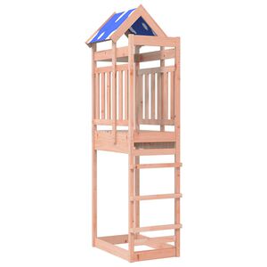 vidaXL Play Tower Brown 52.5 x 85 x 239 cm Solid Douglas Wood