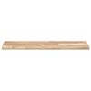 vidaXL Floating Shelf 80x30x2 cm Untreated Solid Wood Acacia