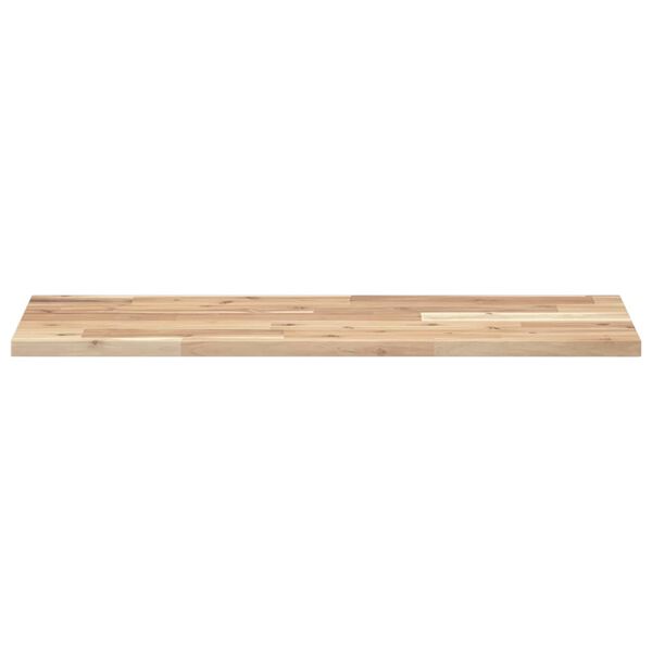 vidaXL Floating Shelf 80x30x2 cm Untreated Solid Wood Acacia