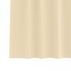 vidaXL Blackout Curtains with Rings 2 pcs Cream 175 x 140 cm Polyester