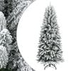 vidaXL Christmas trees Warm White PVC and Plastic and Steel and PE