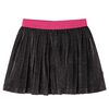 Kids' Pleated Skirt with Glitter Navy 104