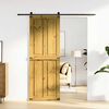vidaXL Barn Door CORONA 70x210 cm Solid Wood Pine