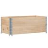 vidaXL Garden Planter 100x50 cm Solid Wood Pine
