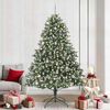 vidaXL Artificial Christmas Tree with Stand Green 160 x 160 x 240 cm