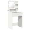 vidaXL Bedroom Dressing Tables with Drawer White 80 x 39.6 x 135 cm